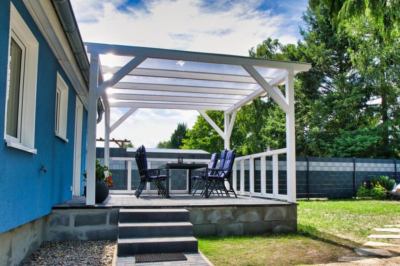 Ferienhaus Waldgefluester 70 Qm I Ueberdachte Terrasse I 2 Schlafzimmer I Strandnah โยอาคิมสทาล ภายนอก รูปภาพ