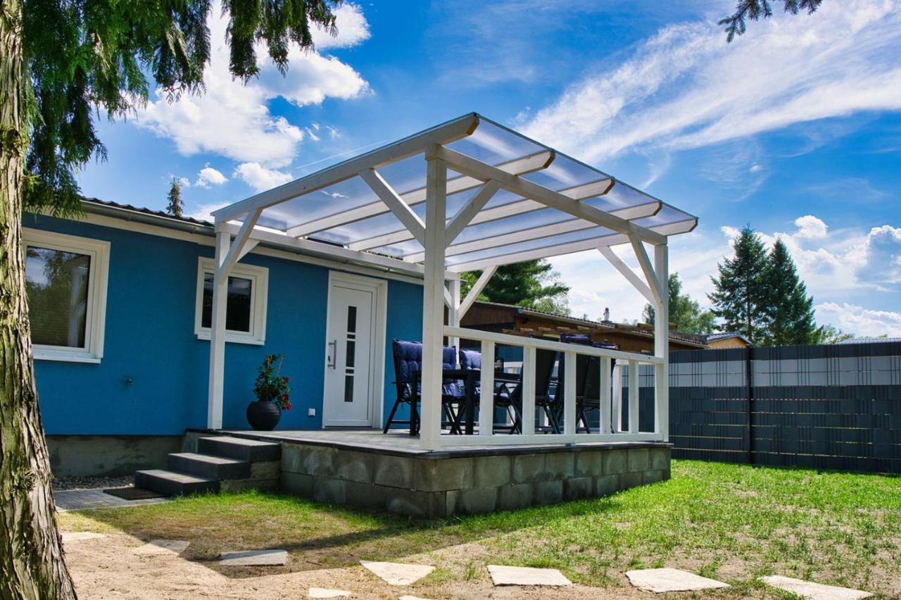 Ferienhaus Waldgefluester 70 Qm I Ueberdachte Terrasse I 2 Schlafzimmer I Strandnah โยอาคิมสทาล ภายนอก รูปภาพ