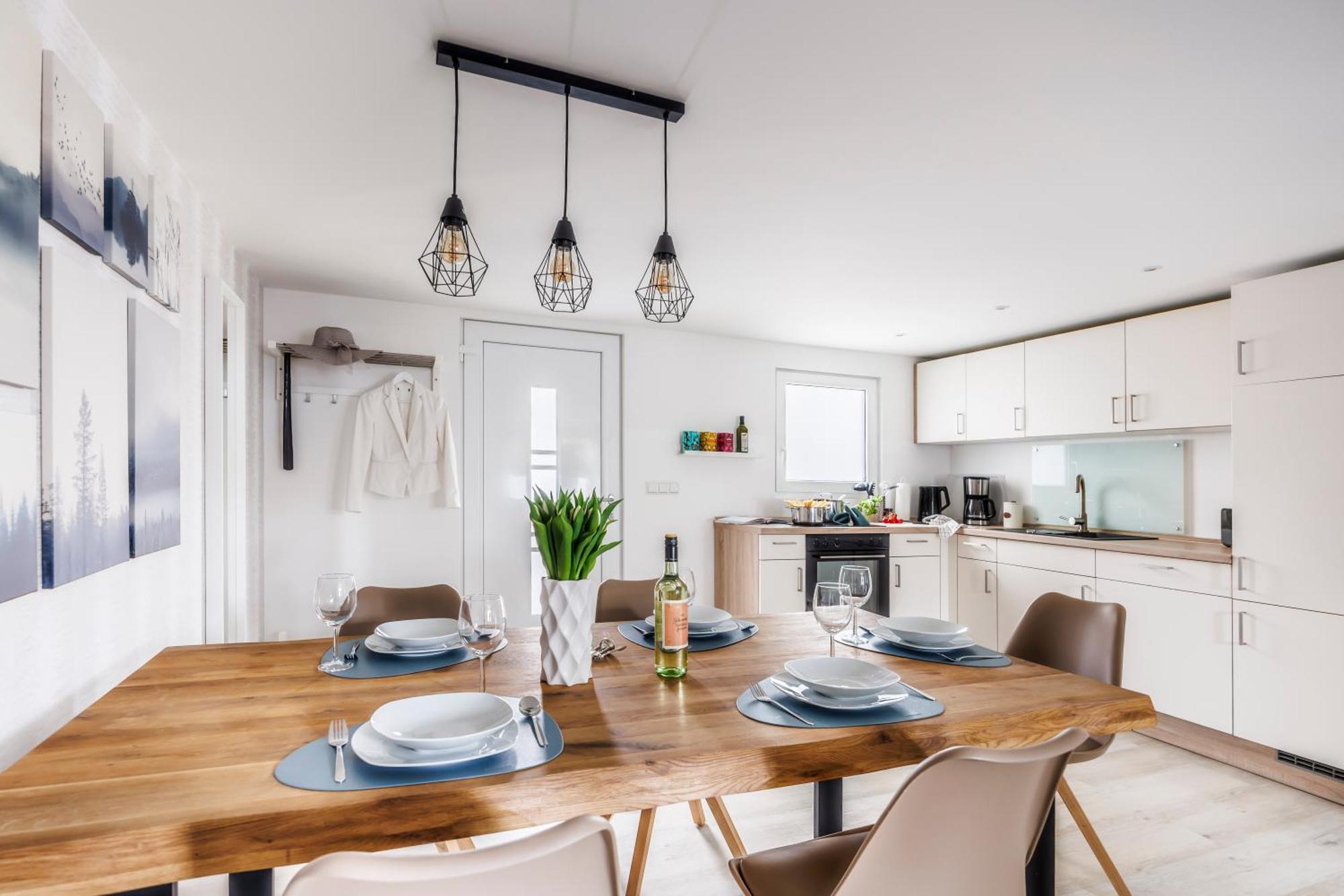 Ferienhaus Waldgefluester 70 Qm I Ueberdachte Terrasse I 2 Schlafzimmer I Strandnah โยอาคิมสทาล ภายนอก รูปภาพ